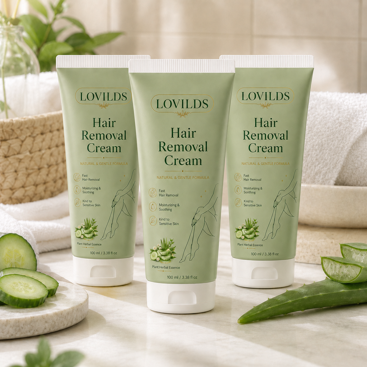 Gentle Hair Removal Cream – Smooth Skin Made Simple