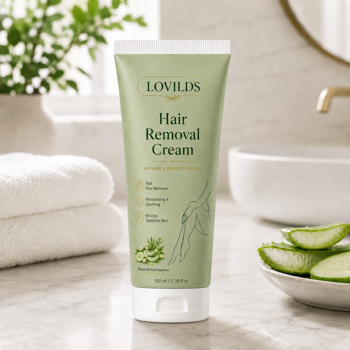 Gentle Hair Removal Cream – Smooth Skin Made Simple