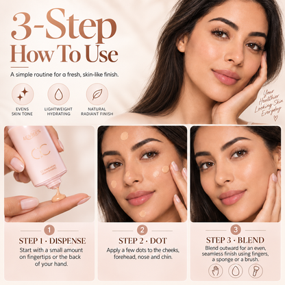 ✨LOVILDS® Lightweight CC Tinted Serum – Buildable, Natural-Looking Coverage