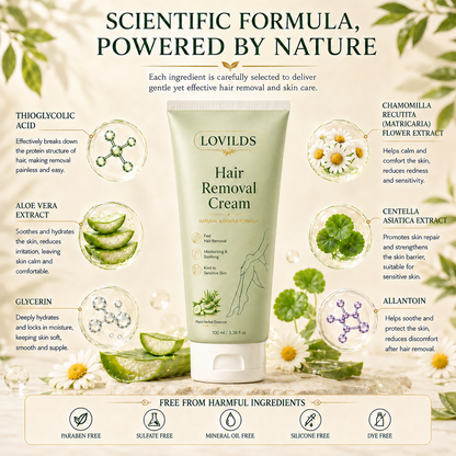 Gentle Hair Removal Cream – Smooth Skin Made Simple