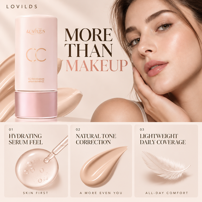 ✨LOVILDS® Lightweight CC Tinted Serum – Buildable, Natural-Looking Coverage