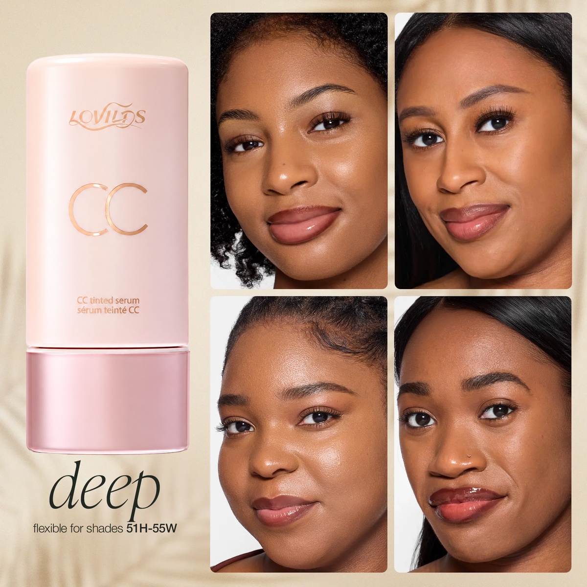 ✨LOVILDS® Lightweight CC Tinted Serum – Buildable, Natural-Looking Coverage