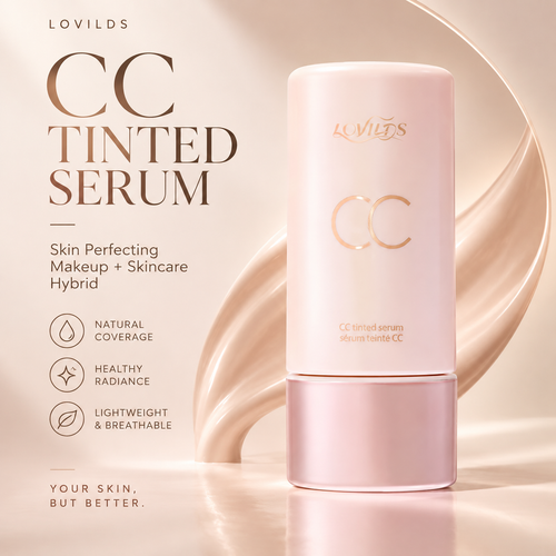 ✨LOVILDS® Lightweight CC Tinted Serum – Buildable, Natural-Looking Coverage