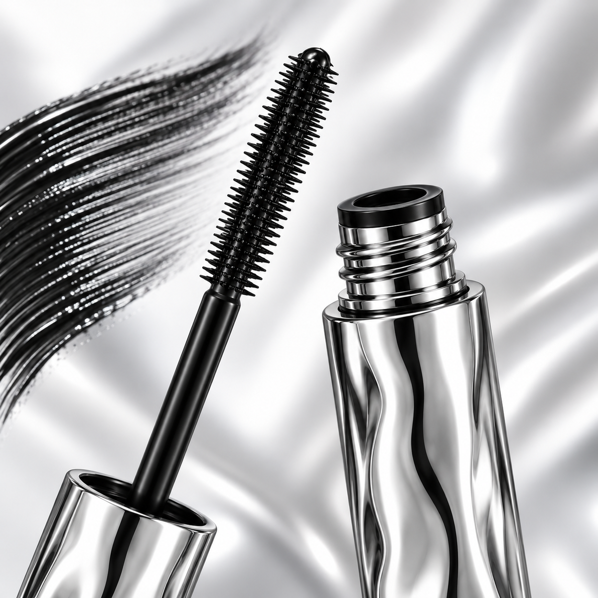 Waterproof Volumizing Lengthening Mascara, Curling Eye Makeup for Separated Lashes